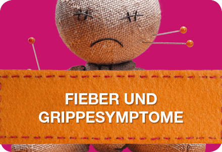 Fieber und Grippesymptome