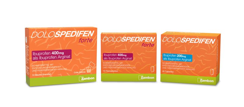 Dolo-Spedifen Produktpalette